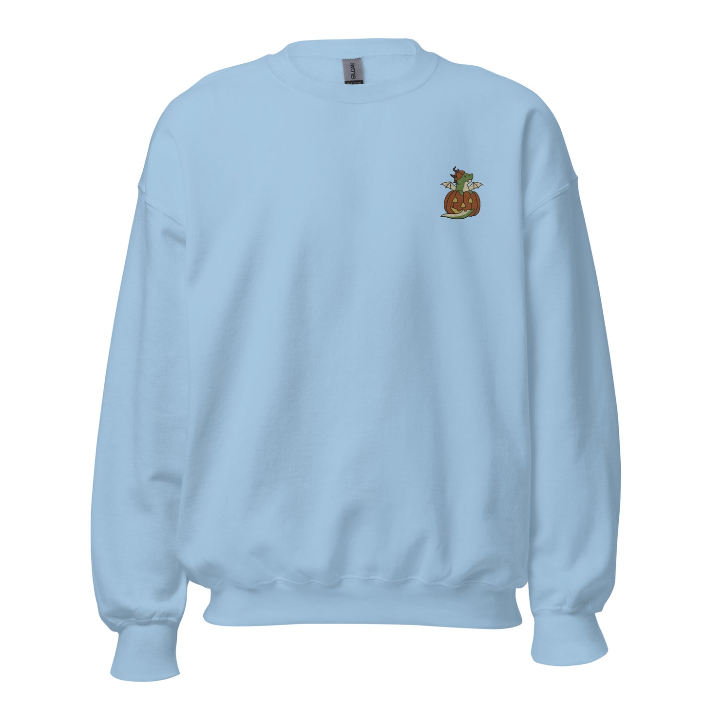 Embroidered Pumpkin Dragon Unisex Sweatshirt