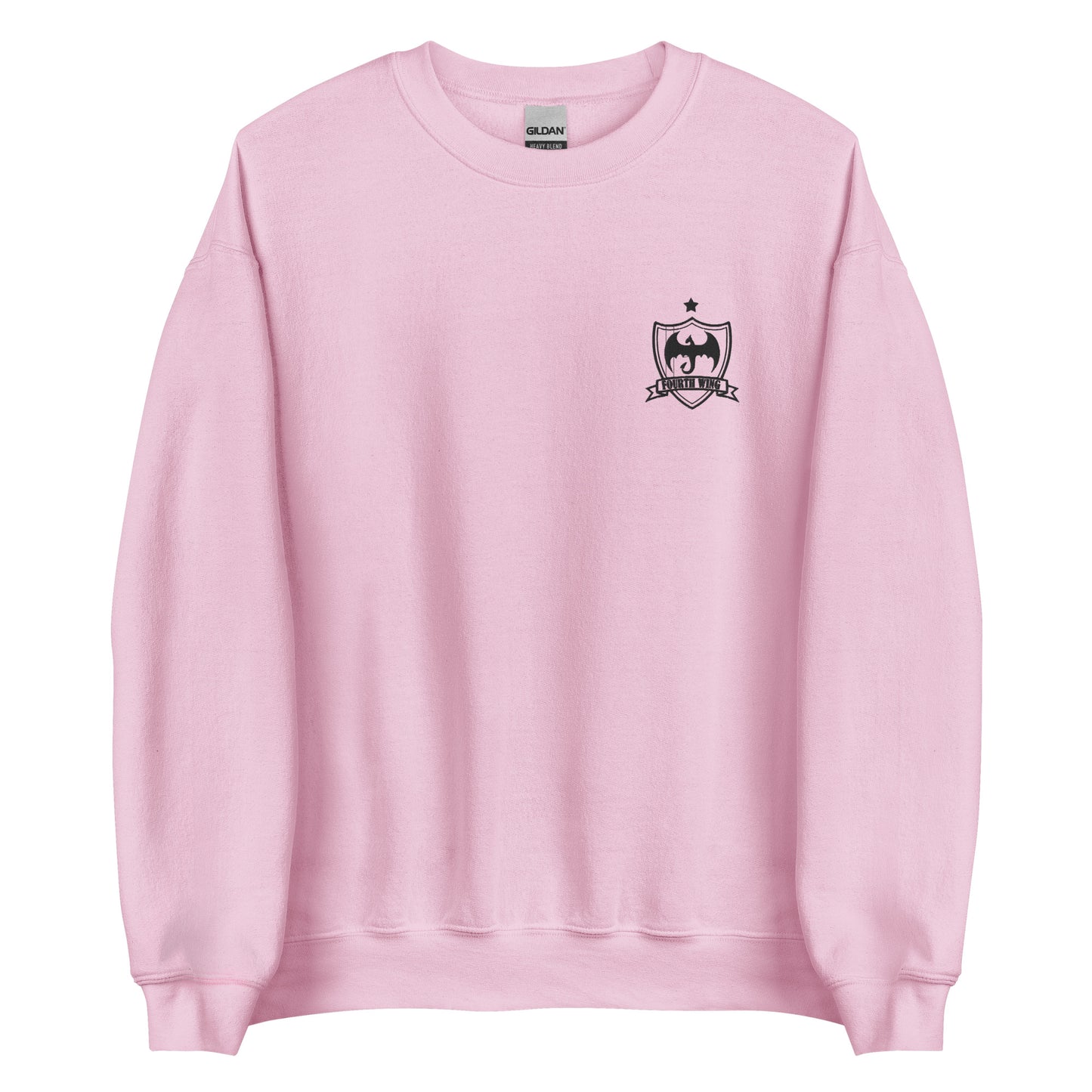 Embroidered Violet Sorrengail Sweatshirt with Black Lettering