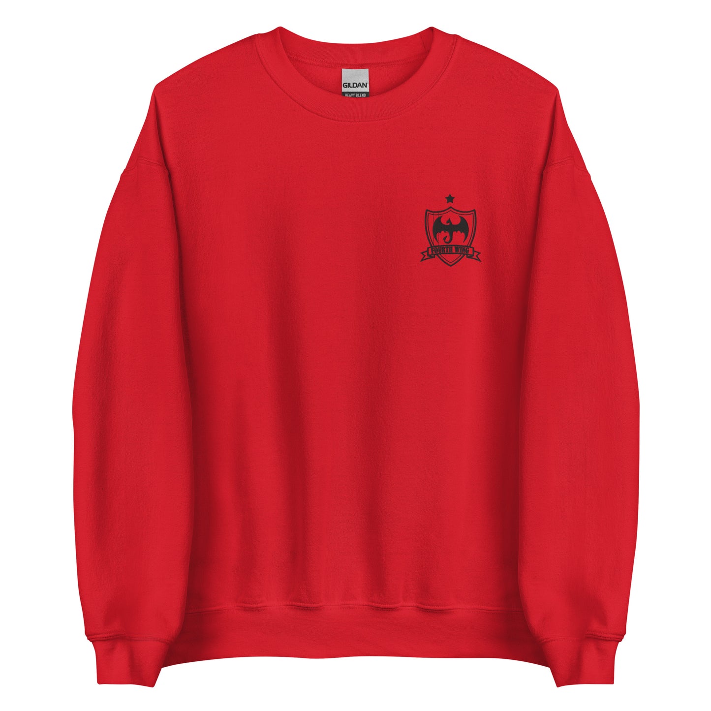 Embroidered Violet Sorrengail Sweatshirt with Black Lettering
