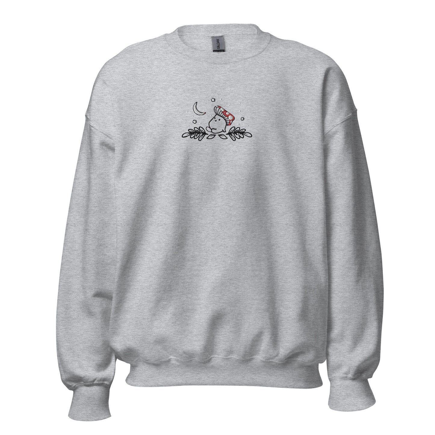 Stargazing Mushroom Embroidered Sweatshirt