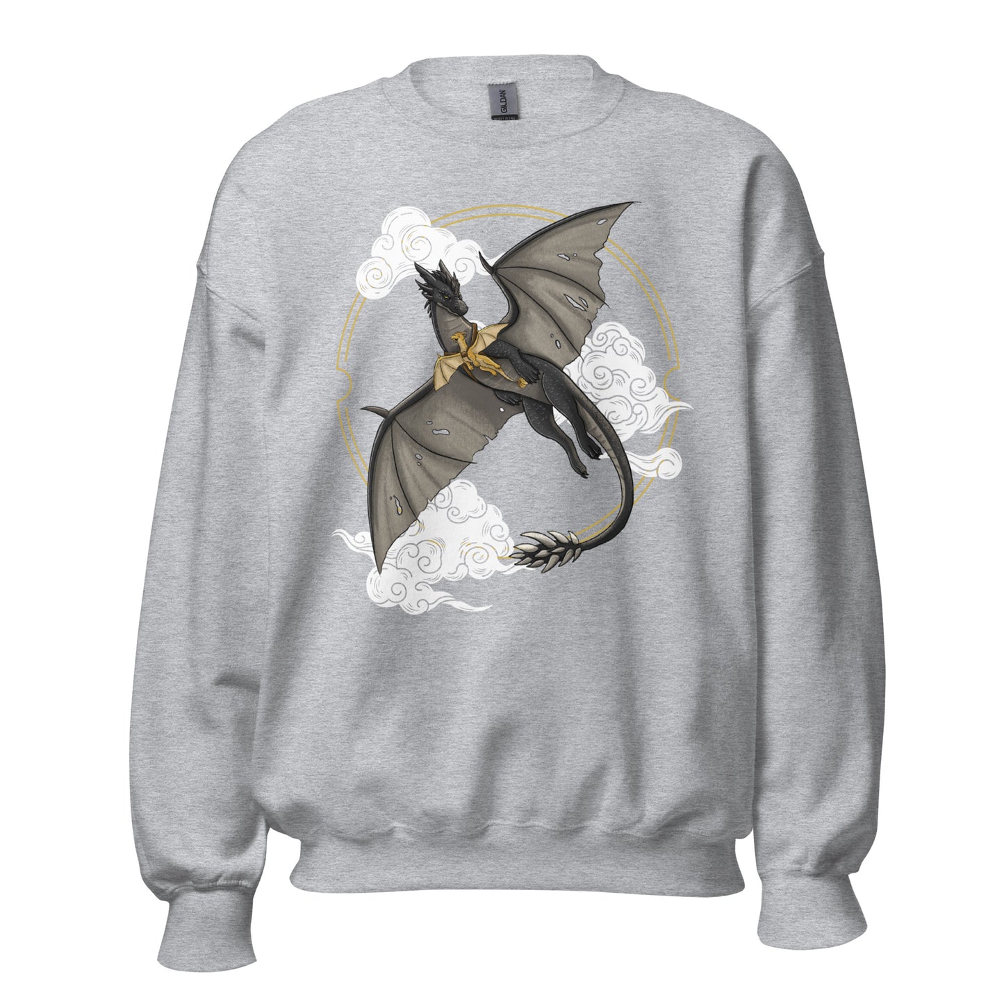 Tairn and Andarna Flying Sweatshirt