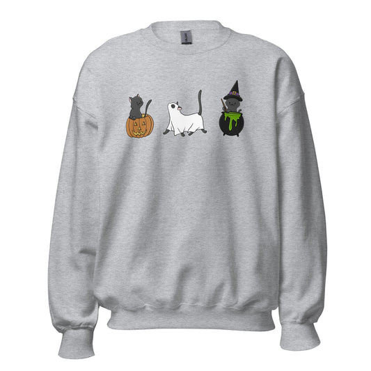 Halloween Kitties Unisex Sweatshirt