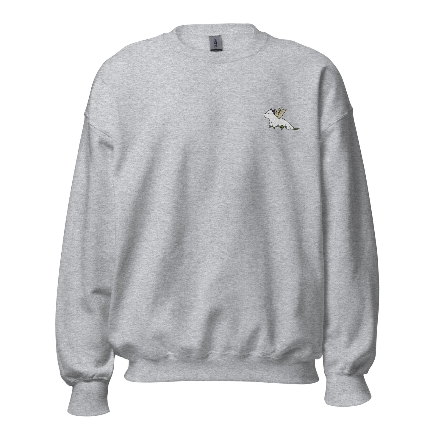 Embroidered Ghost Dragon Unisex Sweatshirt