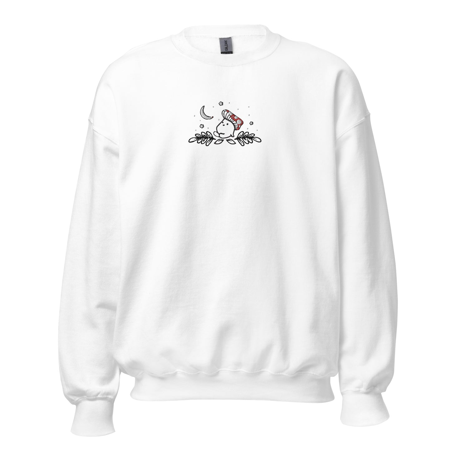 Stargazing Mushroom Embroidered Sweatshirt