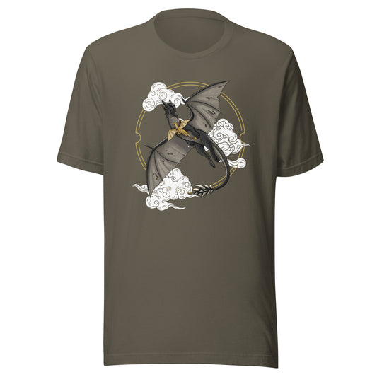 Tairn and Andarna Flying T-shirt