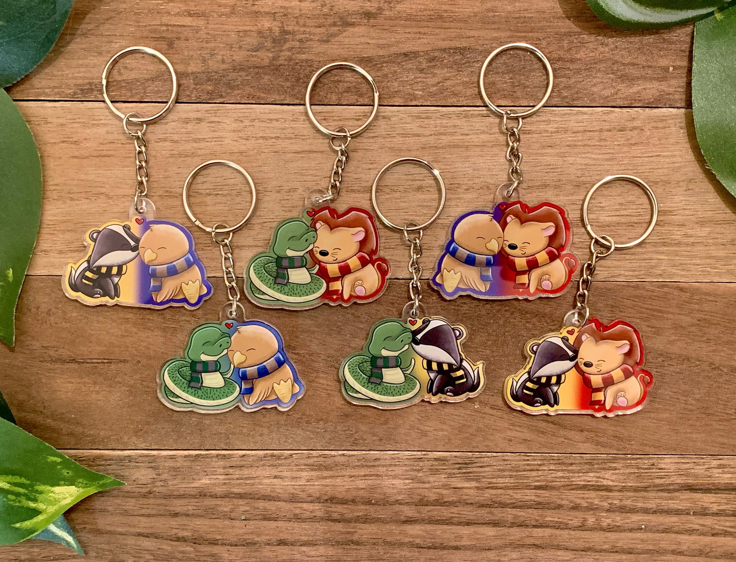 Animal Love Keychain