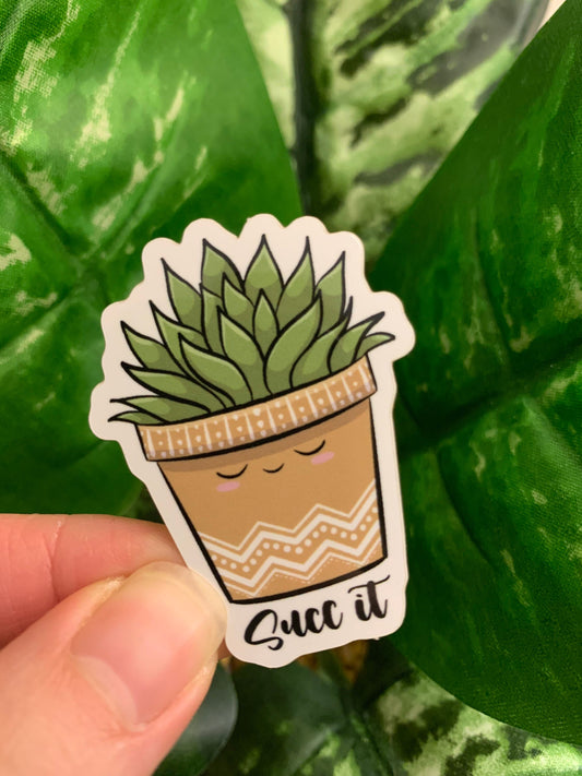 Succulent Sticker
