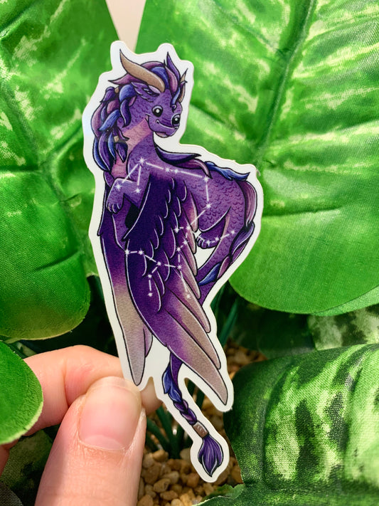 Zodiac Dragon Sticker: Sagittarius