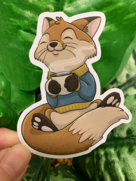 Foxy Brew Sticker