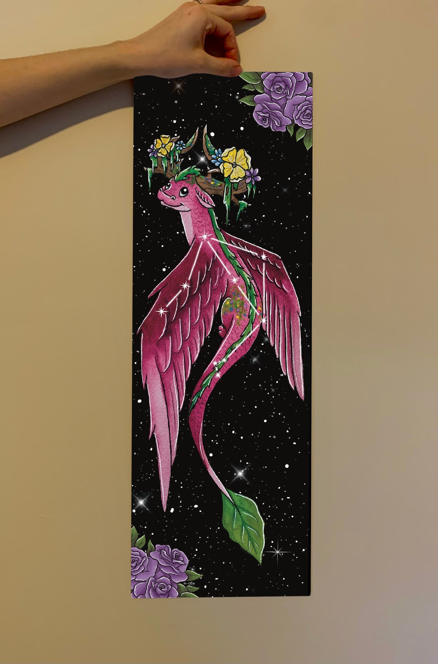 Zodiac Dragon Print: Libra