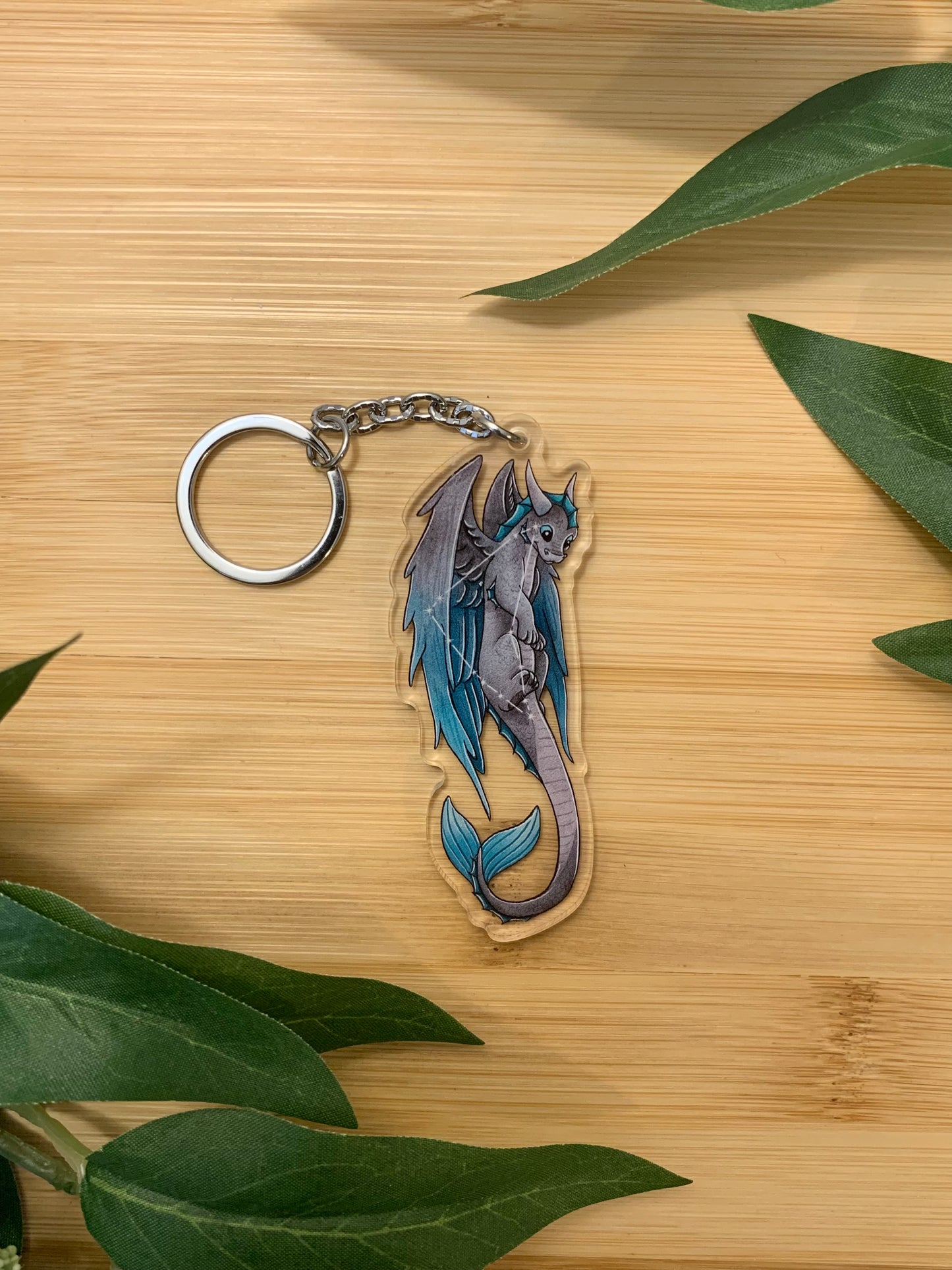 Dragon Zodiac Sign Keychain