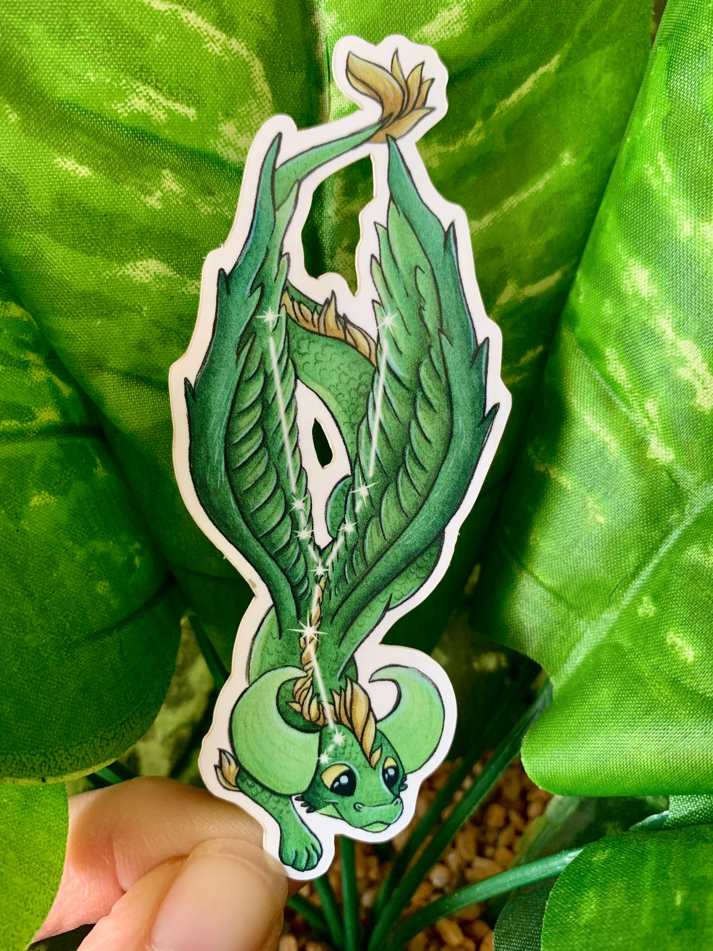 Zodiac Dragon Sticker: Taurus