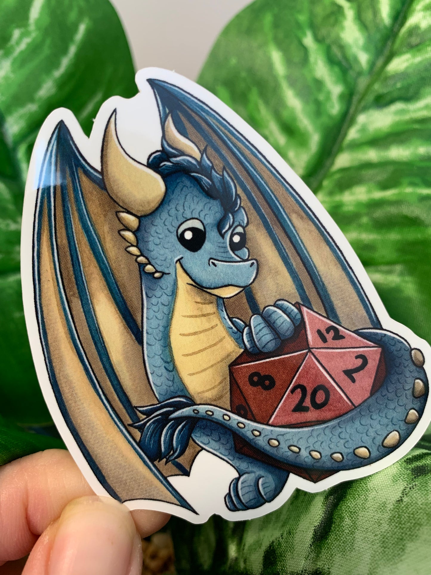 DnD Dragon Sticker