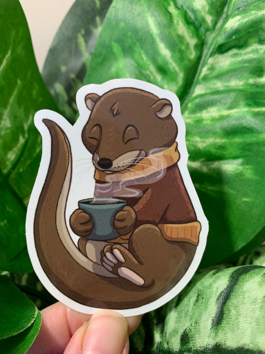 Otterly Delicious Sticker