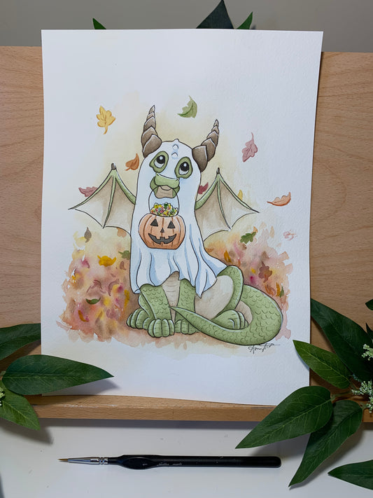 Original Painting: Ghost Dragon