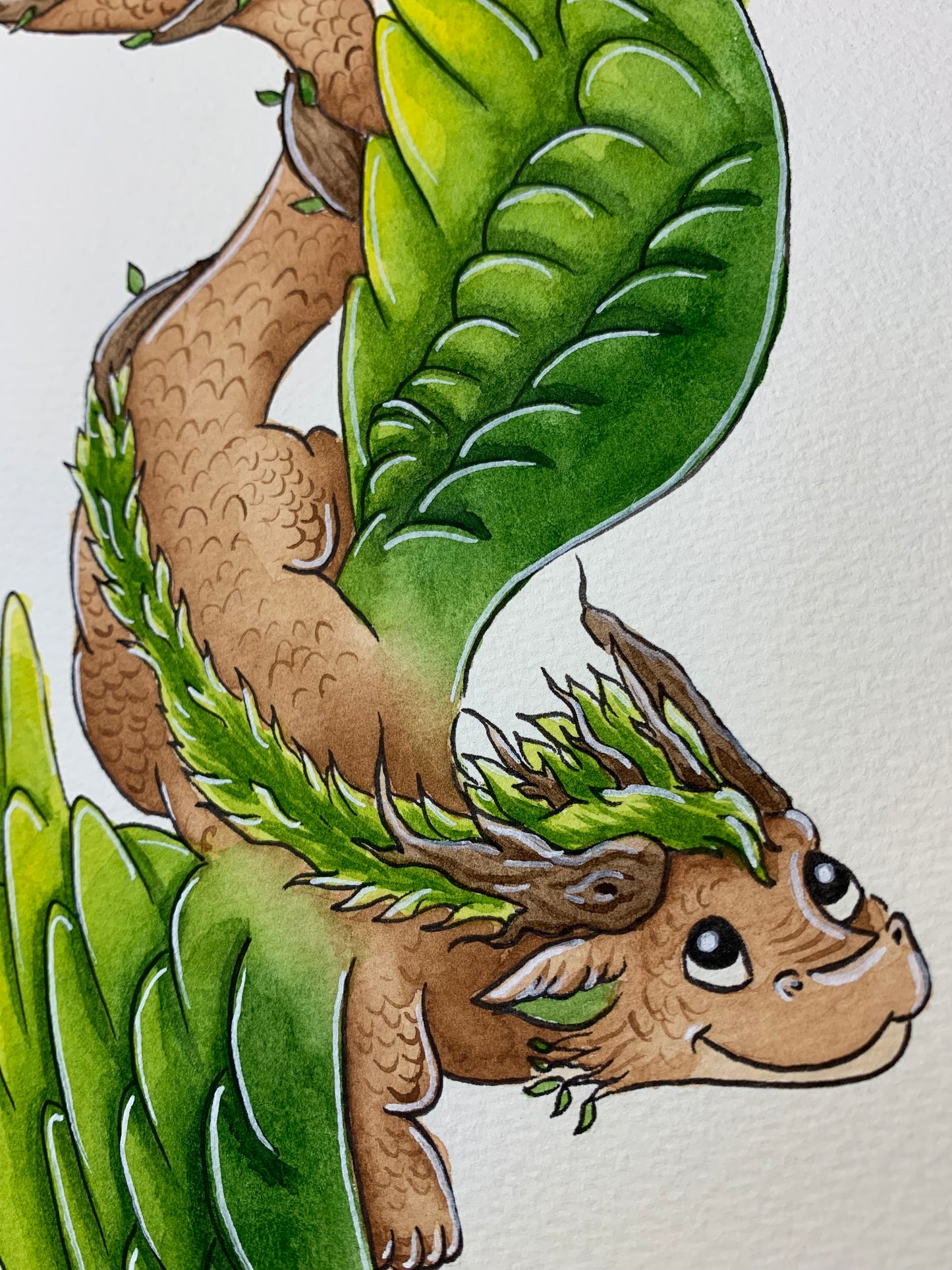 Original Painting: Virgo Dragon