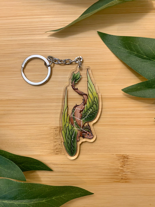 Dragon Zodiac Sign Keychain