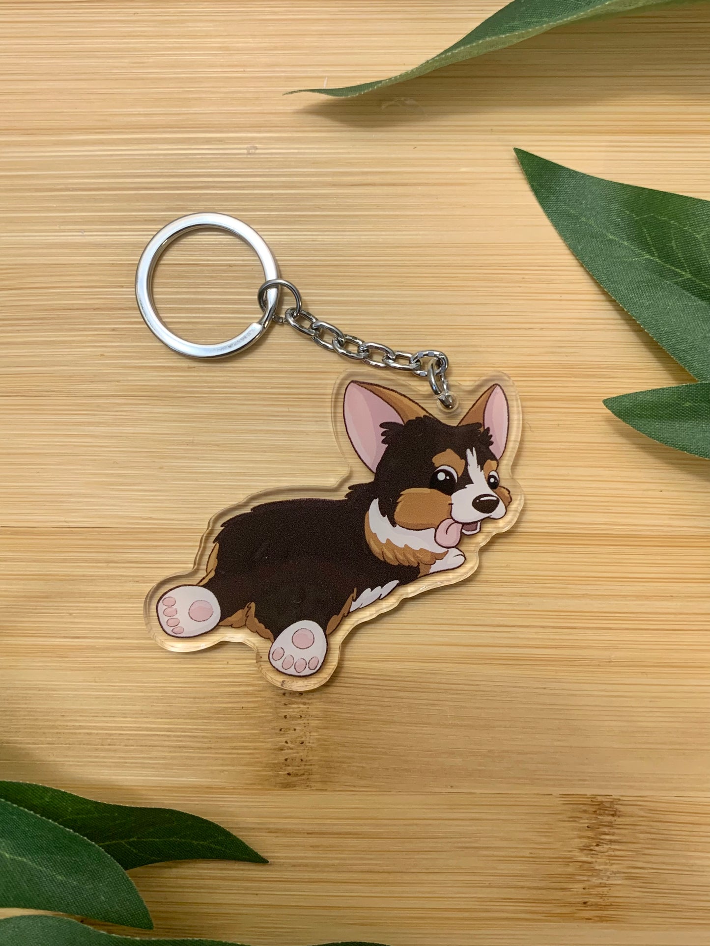 Corgi Keychain