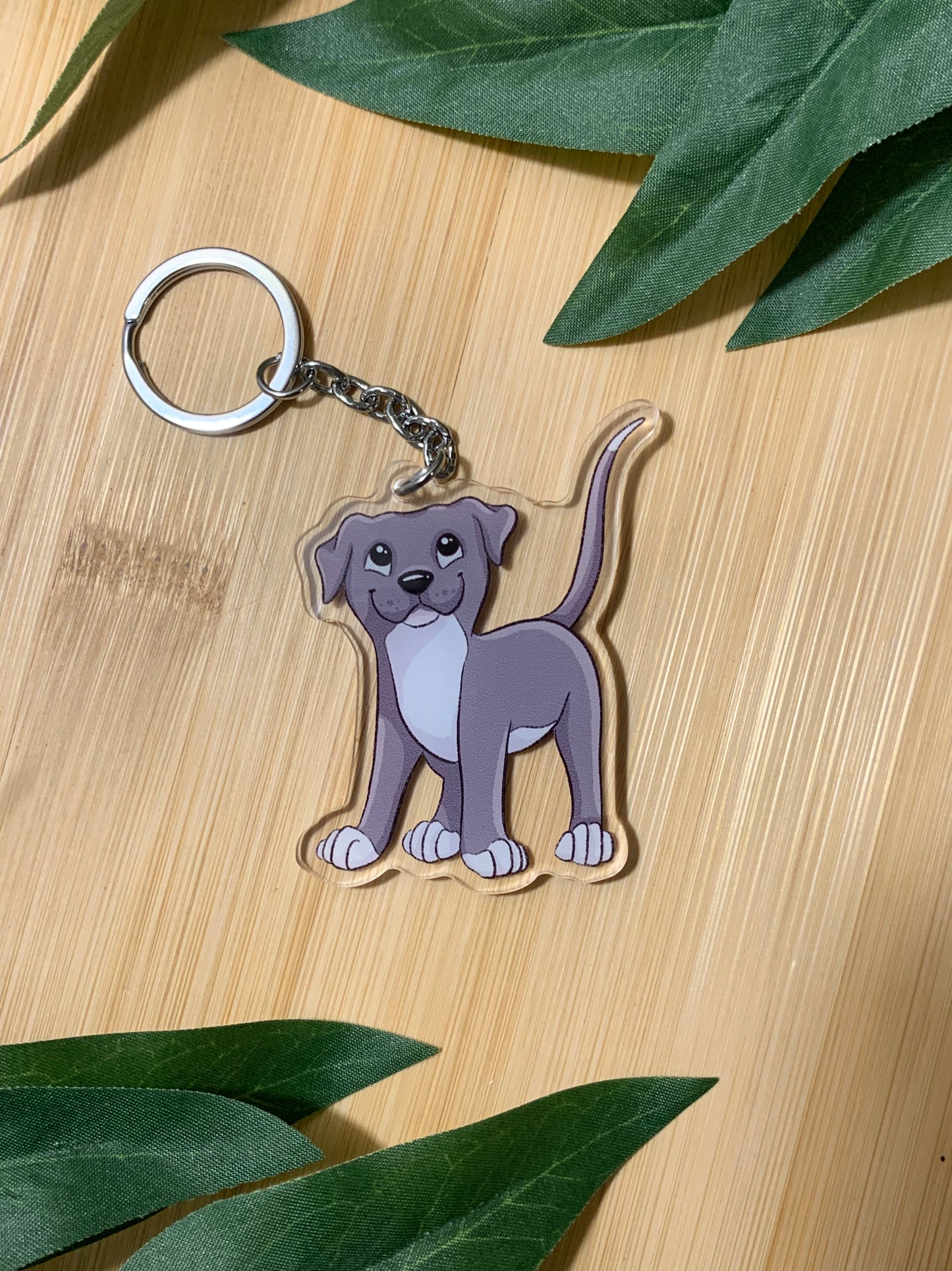 Pitbull Keychain