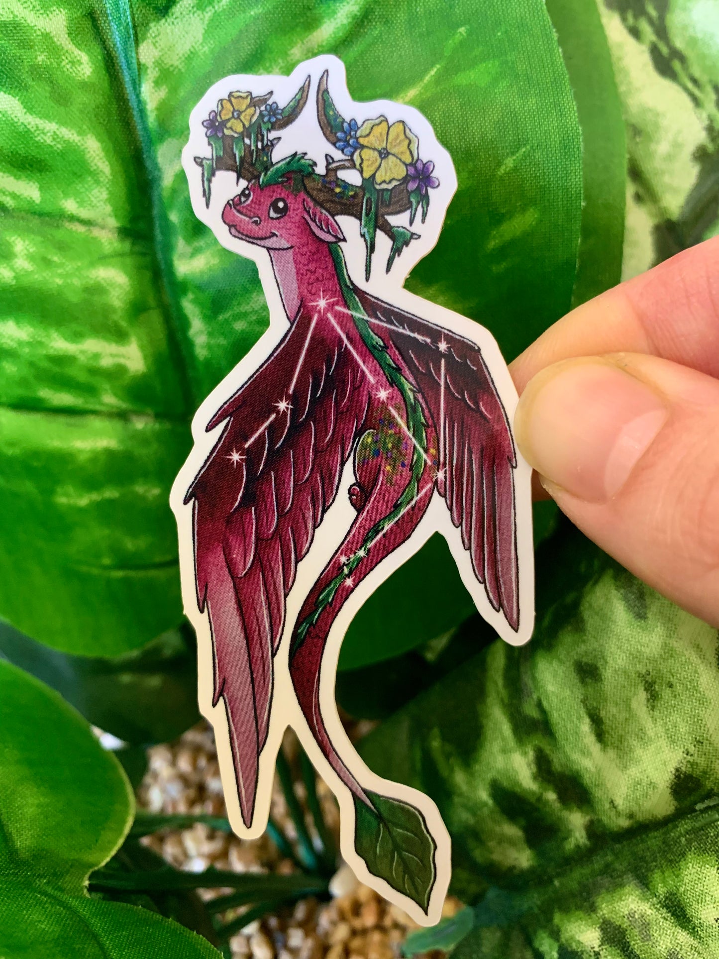 Zodiac Dragon Sticker: Libra