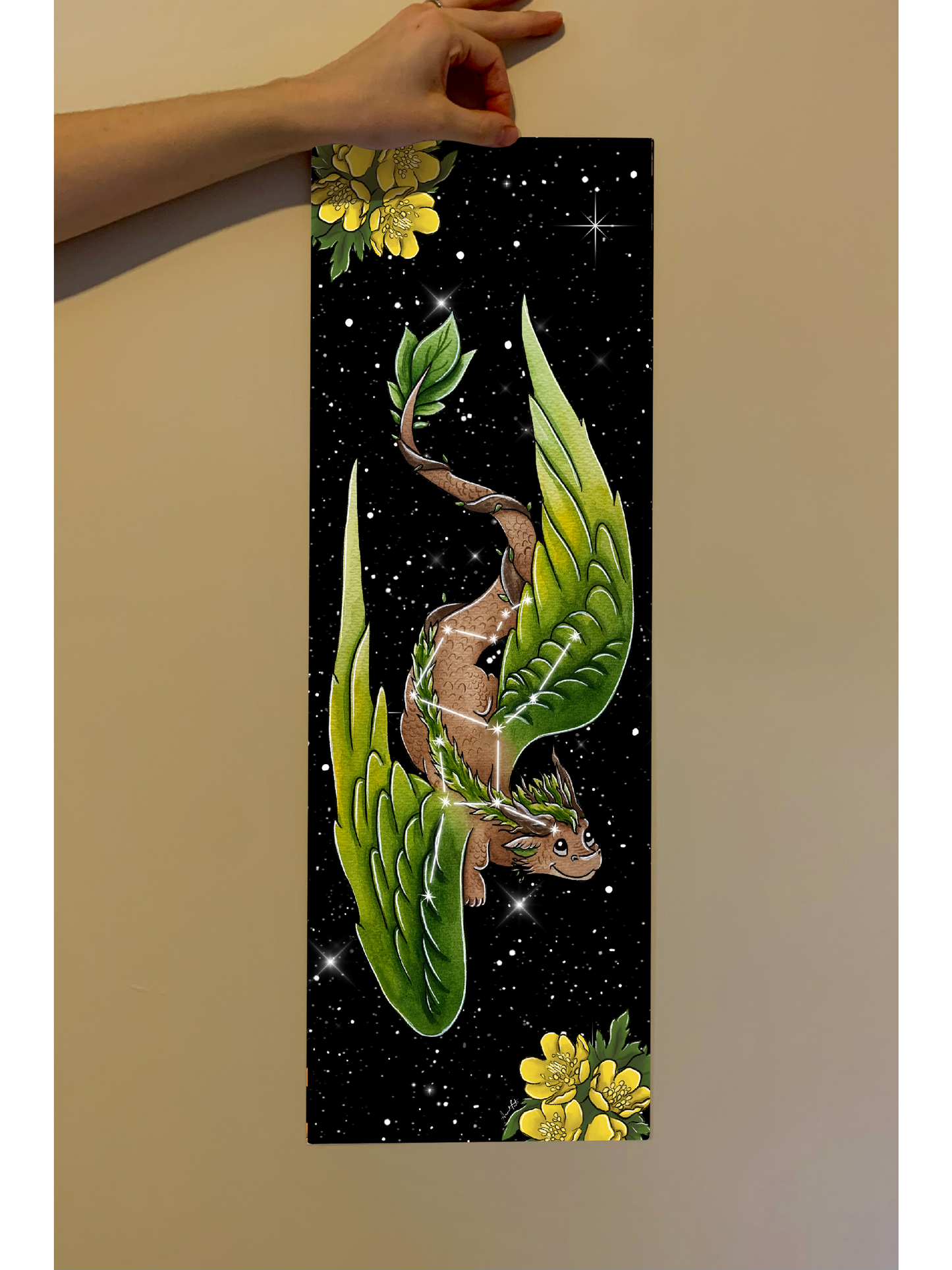 Zodiac Dragon Print: Virgo