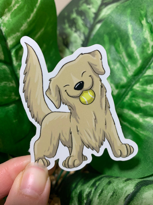 Golden Retriever Sticker