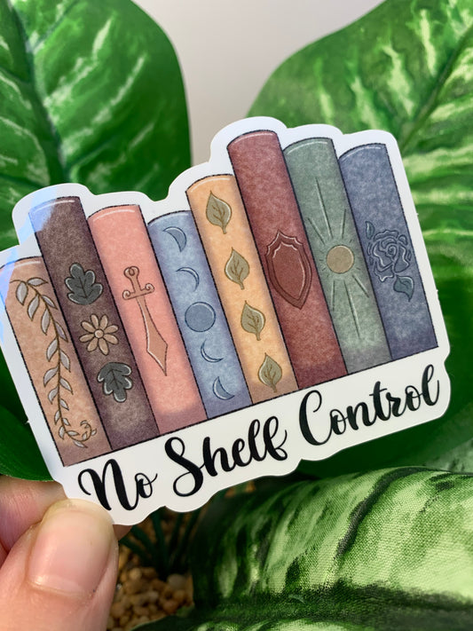 No Shelf Control Sticker