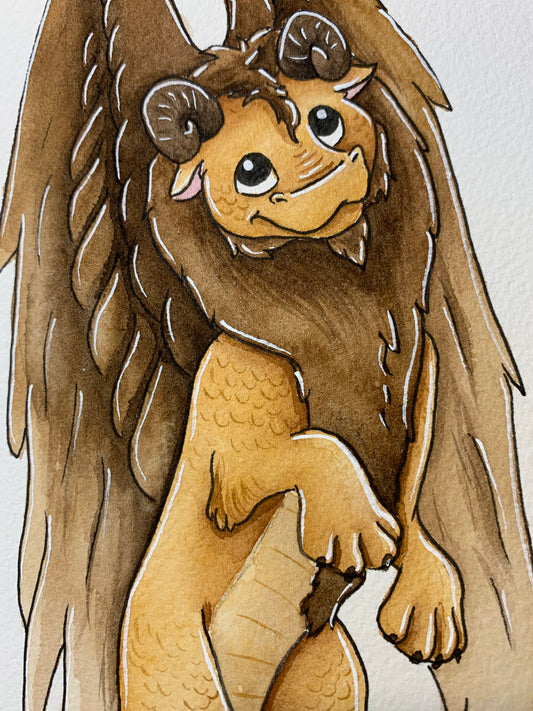 Original Painting: Leo Dragon