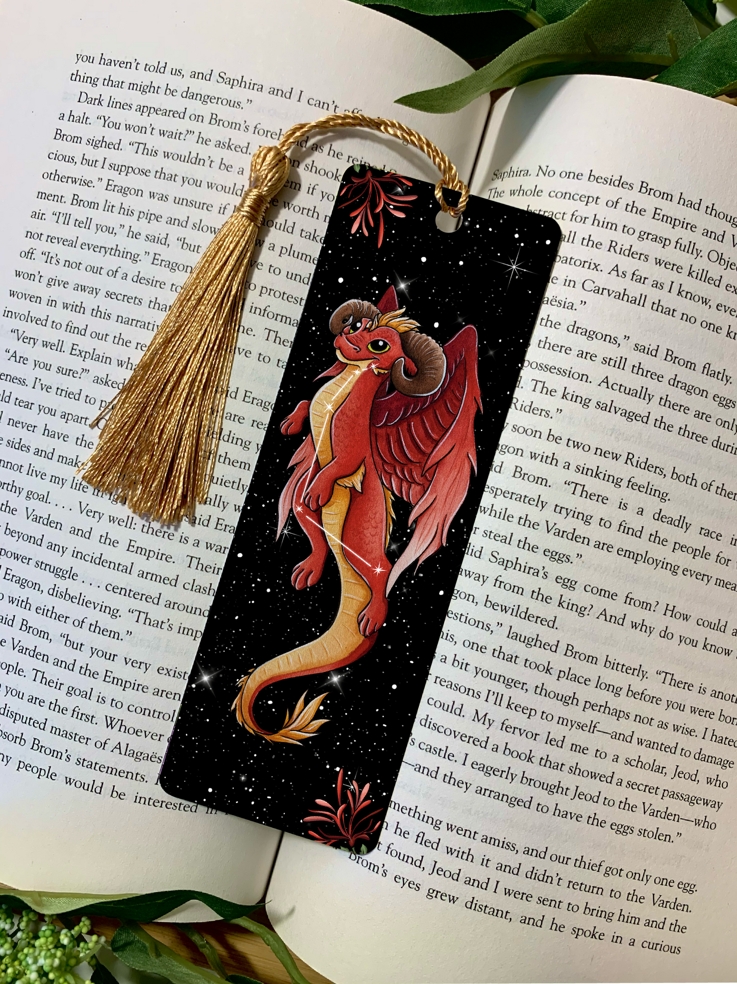 Zodiac Dragon Bookmark