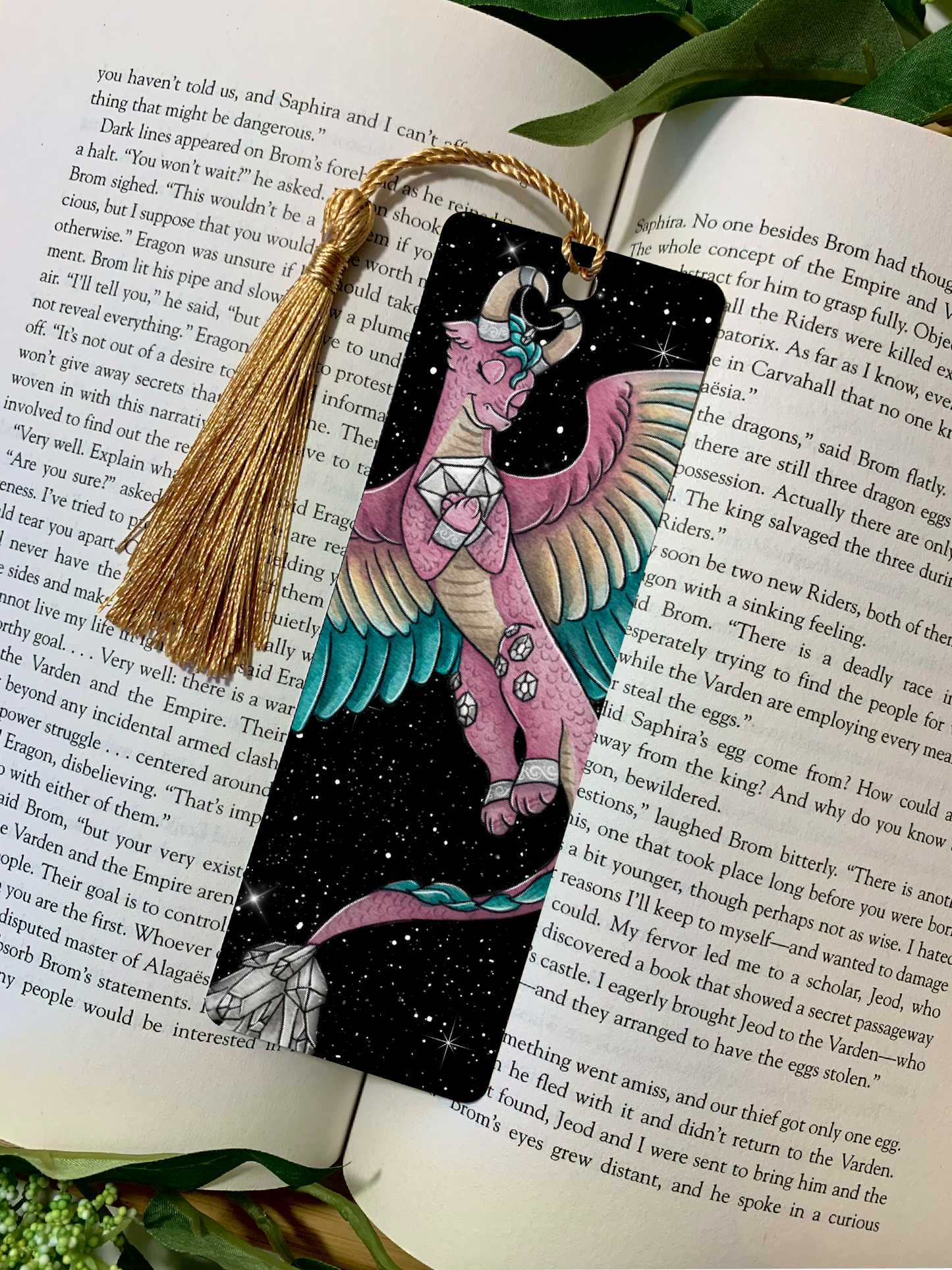 Diamond Dragon Bookmark