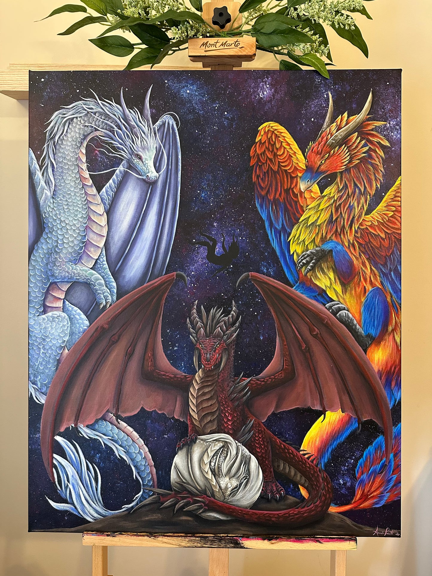 When The Moon Hatched Original Painting