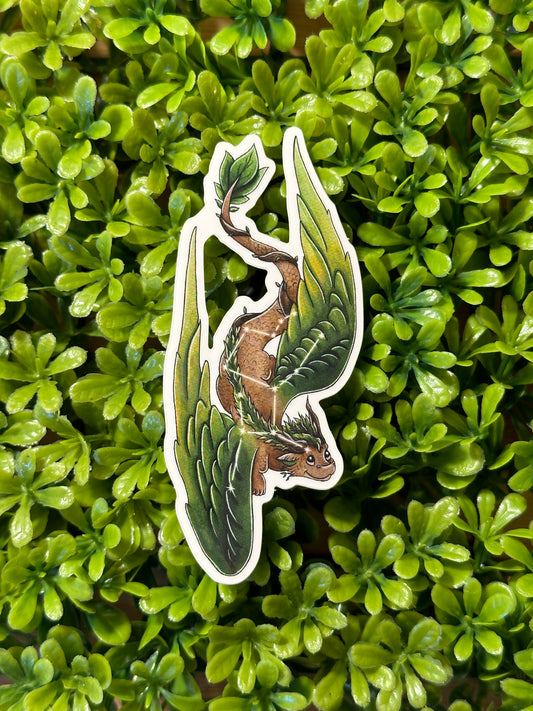 Zodiac Dragon Sticker: Virgo