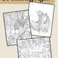 Mythical Trails: A Coloring Adventure Coloring Book