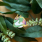 Pearl Dragon Enamel Pin