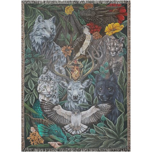 Creatures of Erilea Woven Blanket/Tapestry