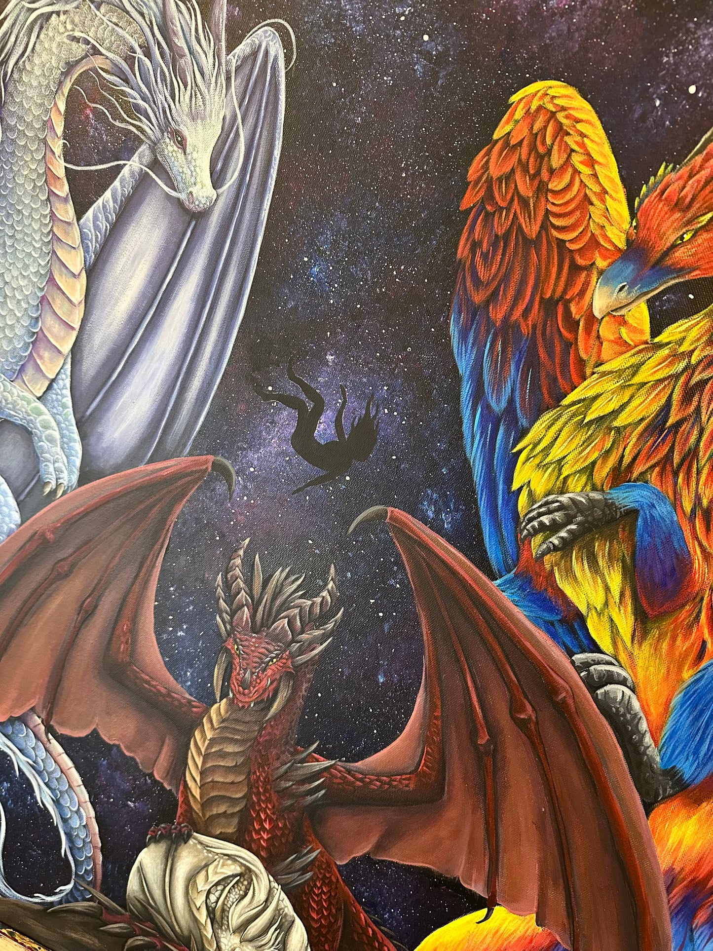 When The Moon Hatched Original Painting