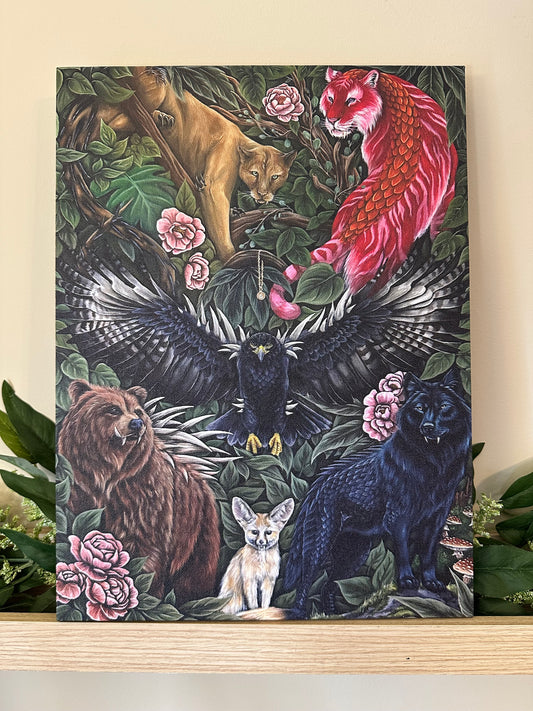 Creatures of Calandra Canvas Print