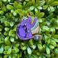 Amethyst Dragon Enamel Pin