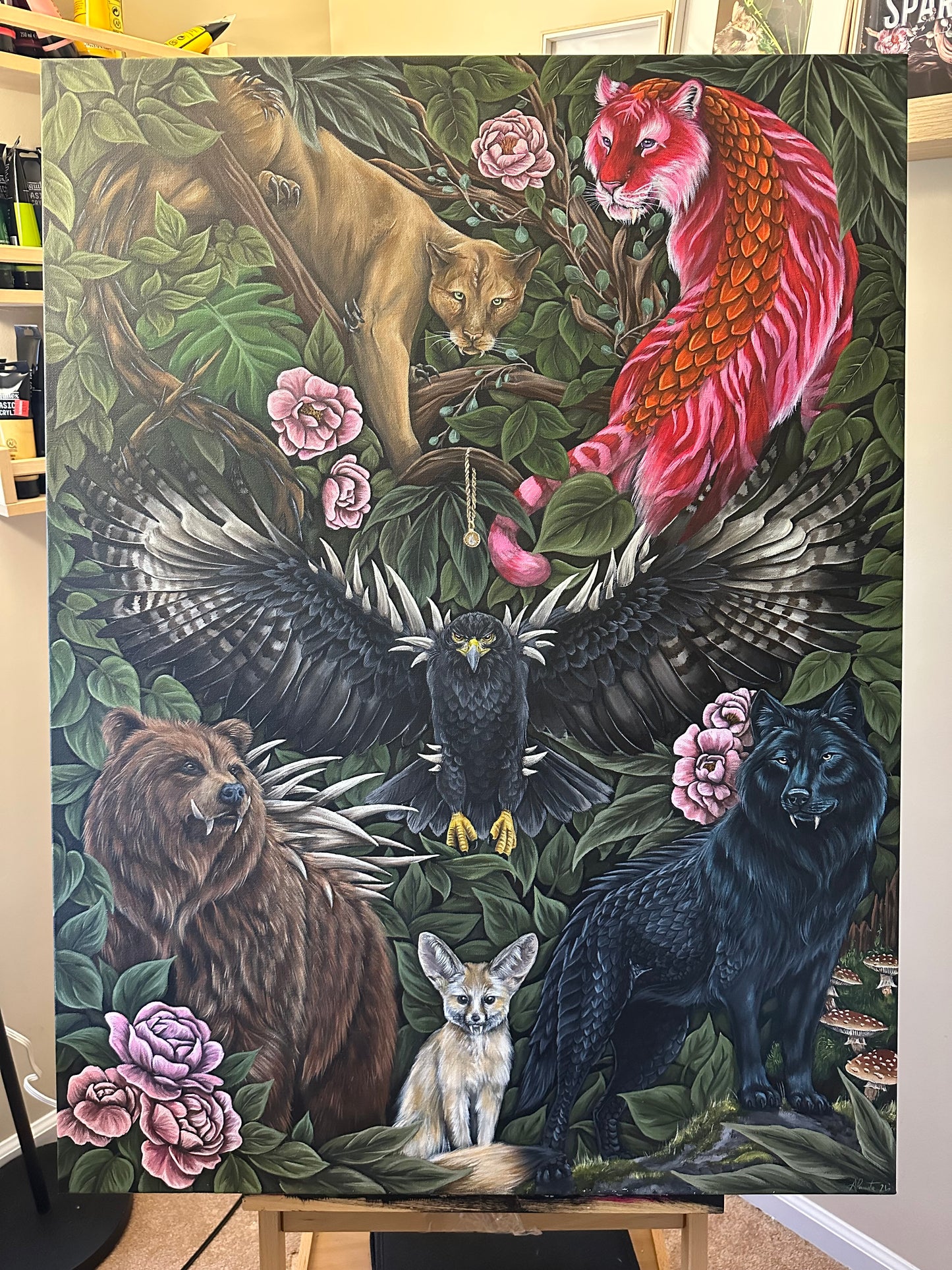 Creatures of Calandra Original Painting