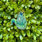 Aquamarine Dragon Enamel Pin