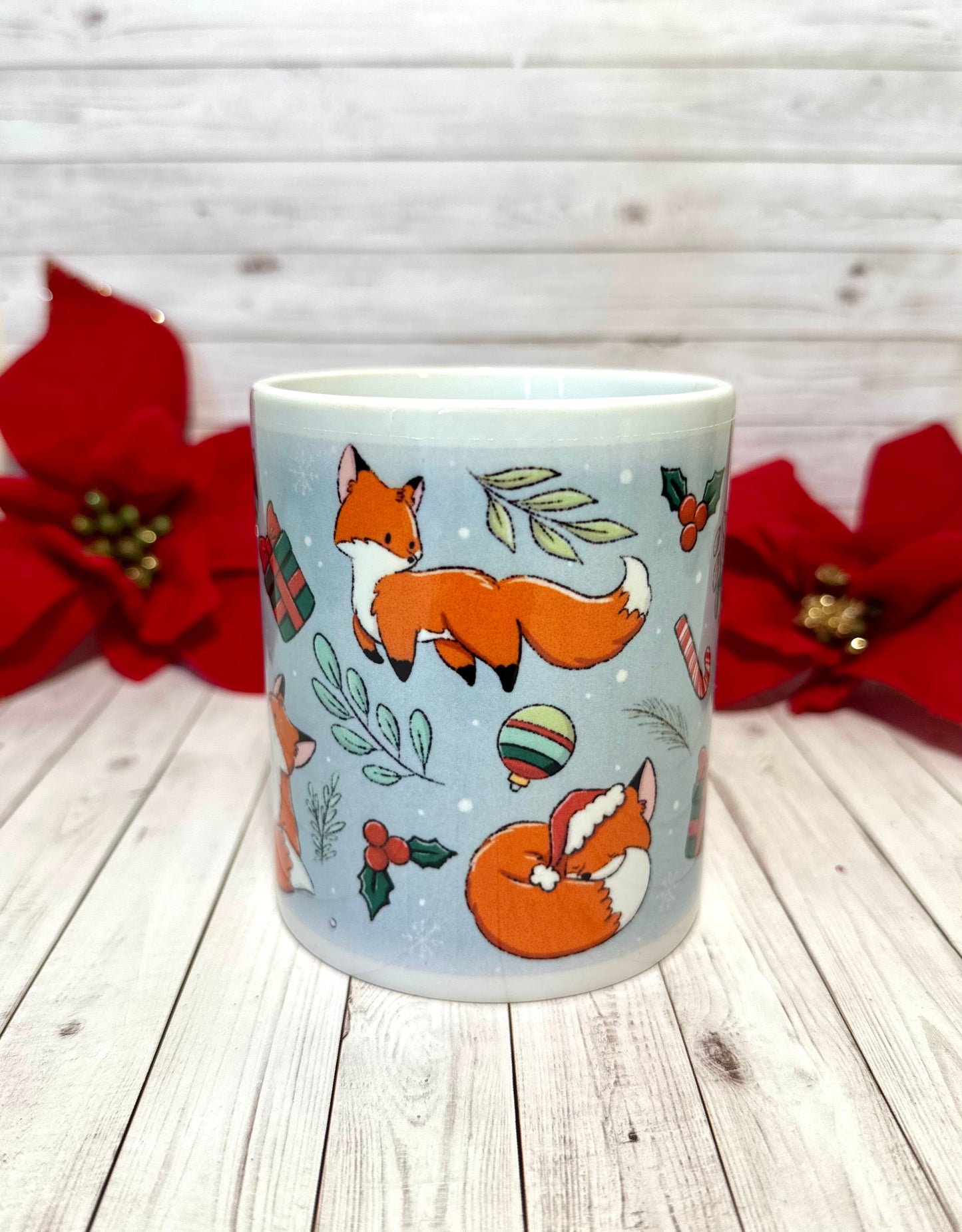 Festive Foxes OOPS Mug