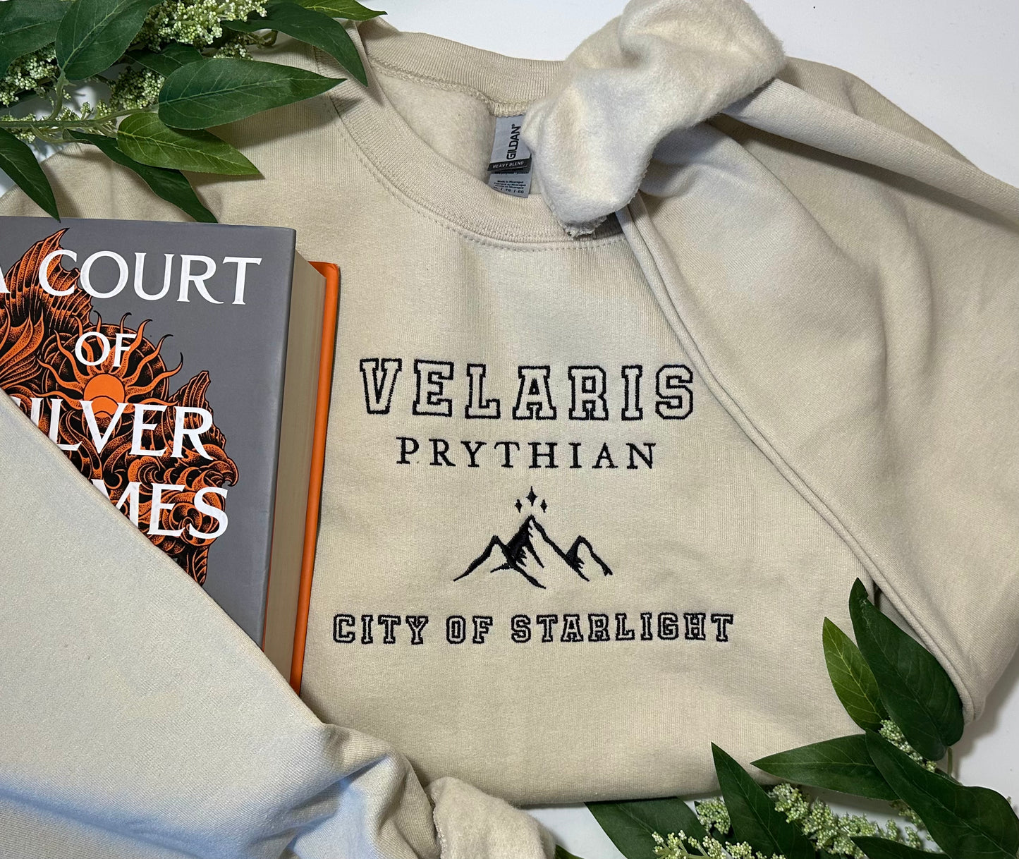 Embroidered Velaris Sweatshirt Sample