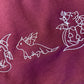 Embroidered Halloween Dragons Unisex Sweatshirt