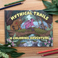 Mythical Trails: A Coloring Adventure Coloring Book