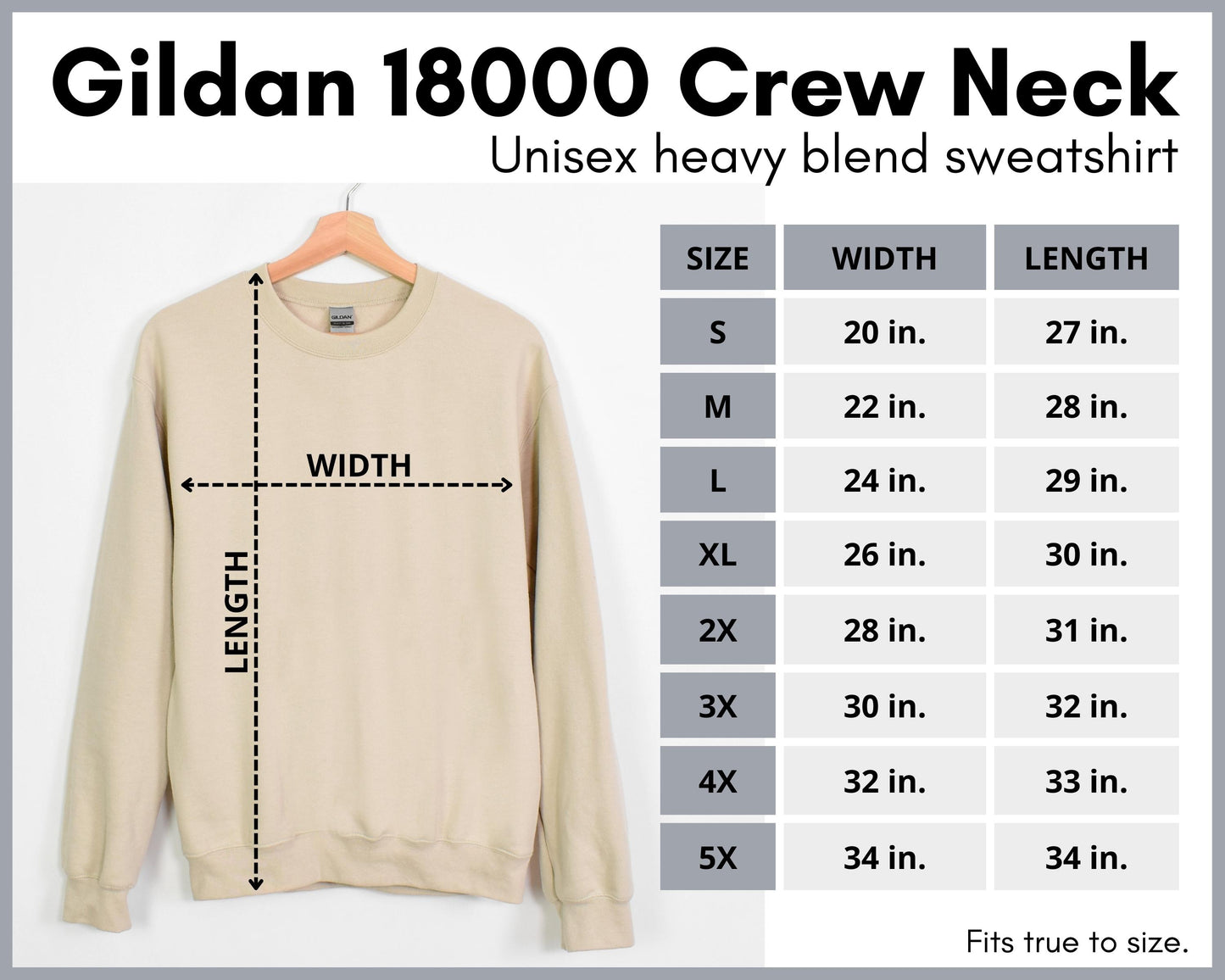 Embroidered Crescent City Unisex Sweatshirt