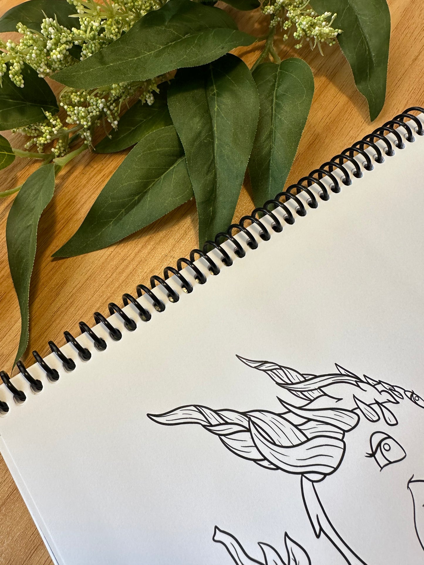 Mythical Trails: A Coloring Adventure Coloring Book