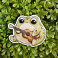 Chubby Frog Sticker