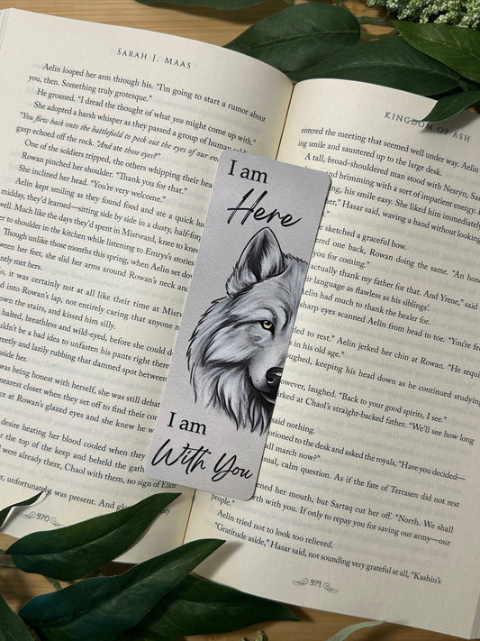 I Am With You Bookmark