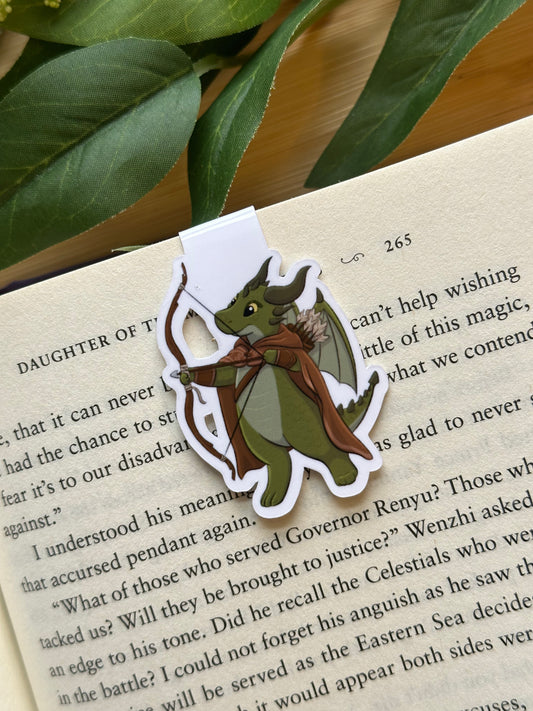 Dragon Hunter Magnetic Bookmark