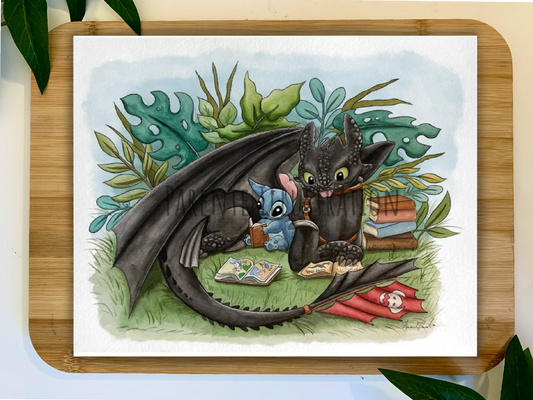Reading Buddies Print